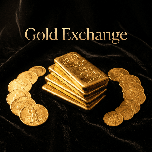 Luxury blue background with gold accents